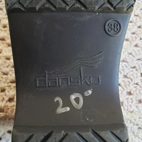 Dansko Brown Leather Women's Mules - Picture 6 of 9